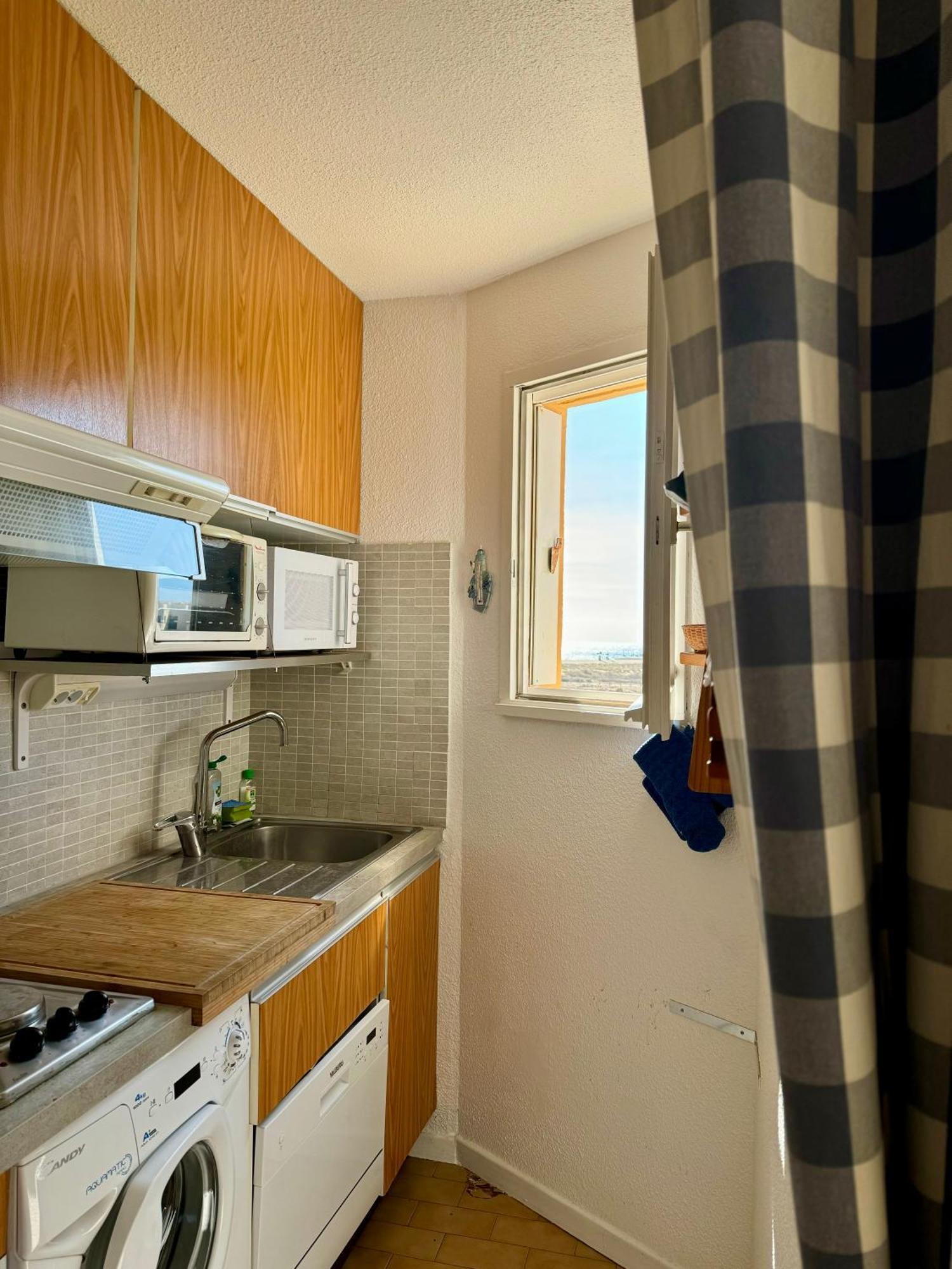 Studio 3 Personnes Acces Direct Plage - Parking Prive - 3Tvp30 เลอบาร์กาแรส ภายนอก รูปภาพ