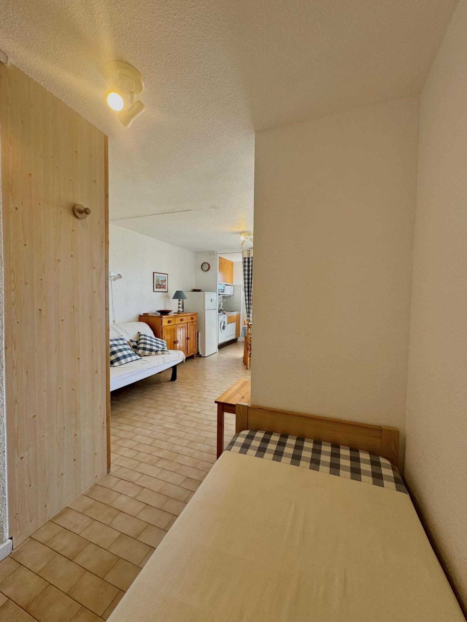 Studio 3 Personnes Acces Direct Plage - Parking Prive - 3Tvp30 เลอบาร์กาแรส ภายนอก รูปภาพ