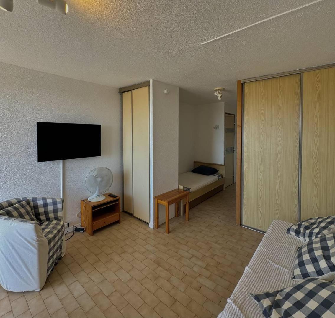 Studio 3 Personnes Acces Direct Plage - Parking Prive - 3Tvp30 เลอบาร์กาแรส ภายนอก รูปภาพ